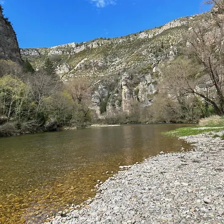 Apartmán Gorges Du Tarn - Maisonnette A Flanc De Falaise Sainte-Énimie