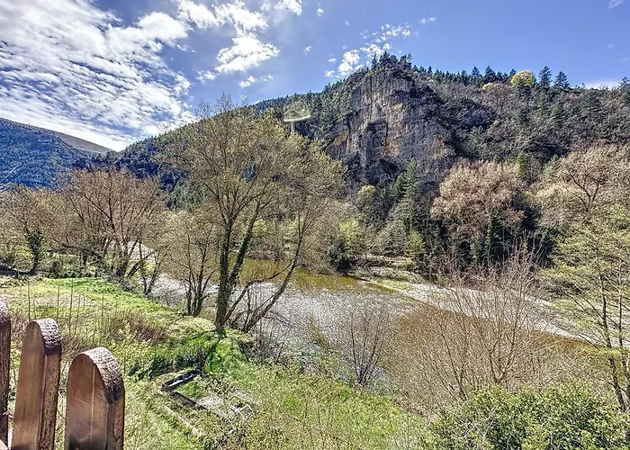 Gorges Du Tarn - Maisonnette A Flanc De Falaise Sainte-Énimie