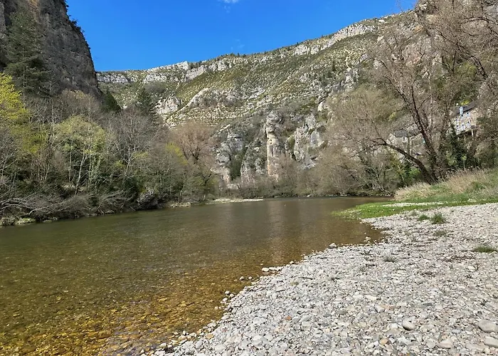 Apartment Gorges Du Tarn - Maisonnette A Flanc De Falaise Sainte-Énimie